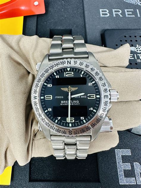 breitling survival kit|breitling emergency titanium.